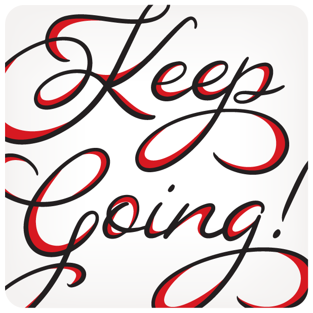 Eastern Spring Co Lettering - Keep Going!