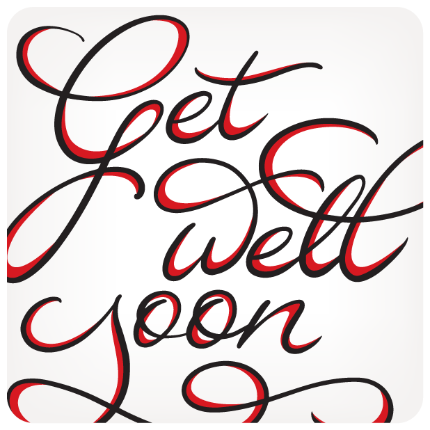 Eastern Spring Co Lettering - Get well soon