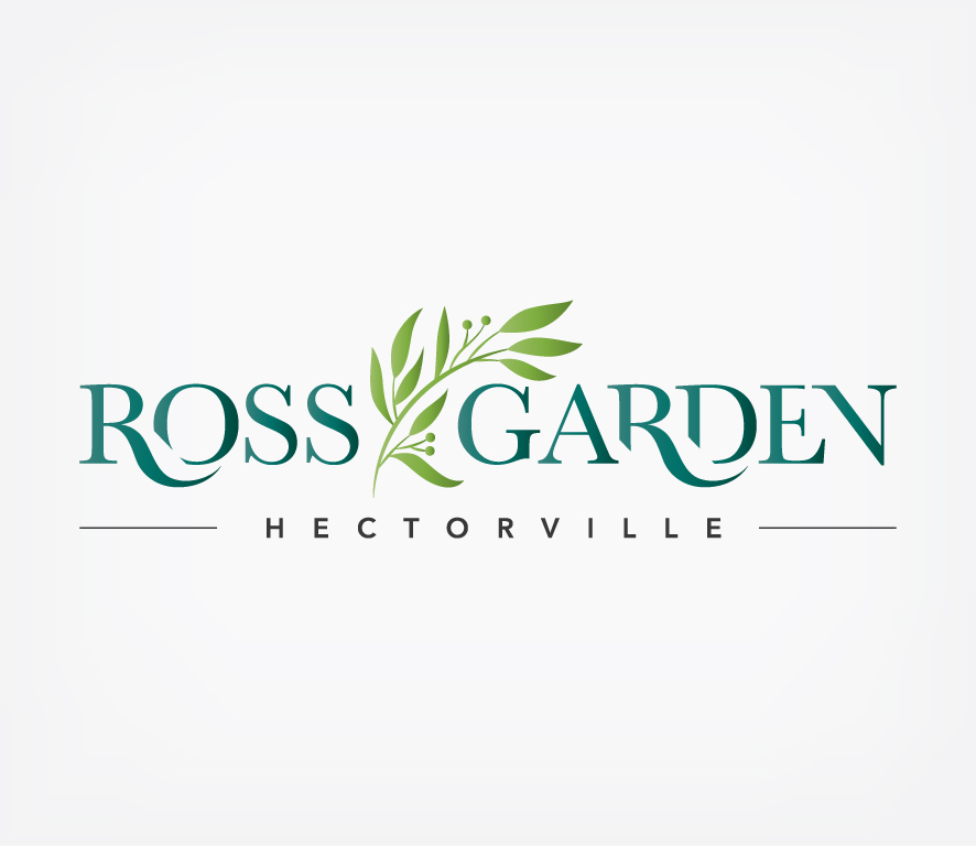 Ross Garden Logo Design