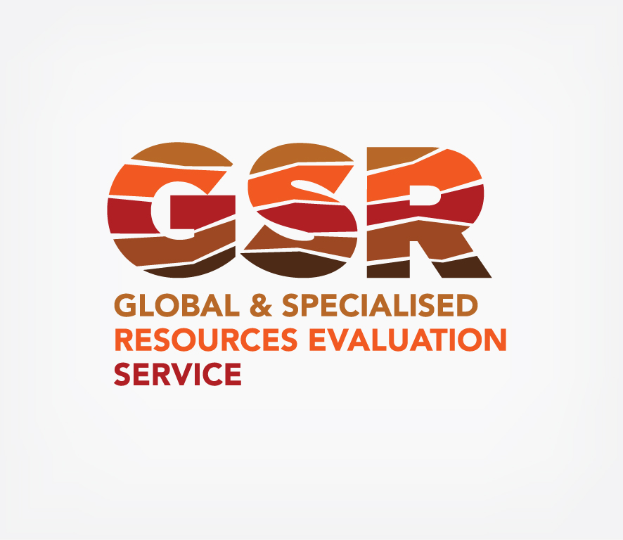 Global & Specialised Resources Evaluation Logo Design