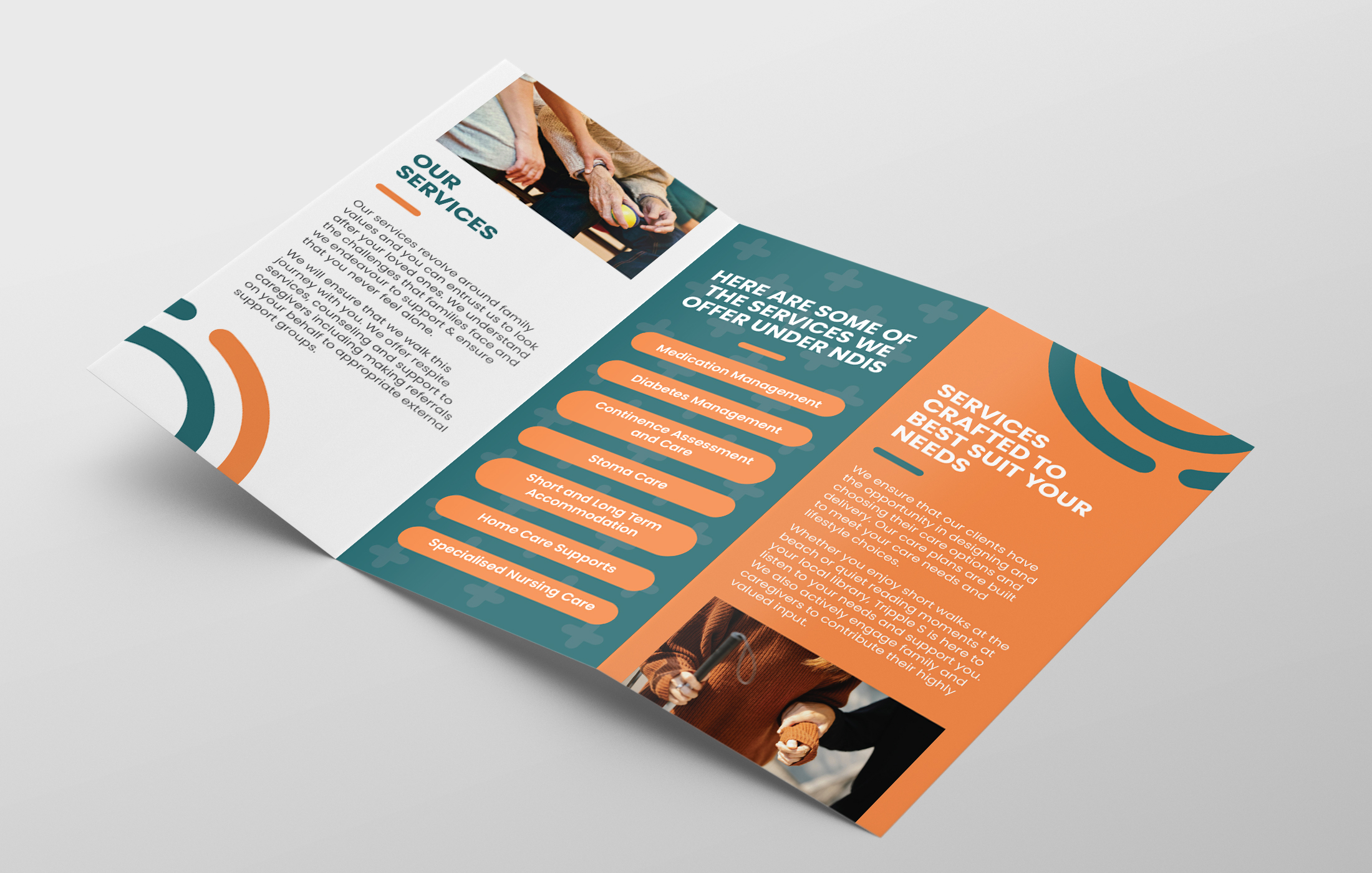 Tripple S Marketing Collateral - Trifold leaflet design