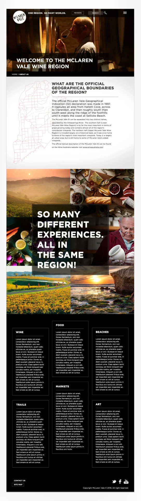 McLaren Vale Website design - Yenty Jap McLaren Vale Website design - Yenty Jap