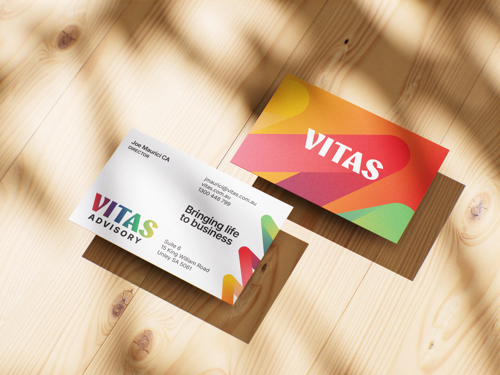 Vitas Advisory Business Card