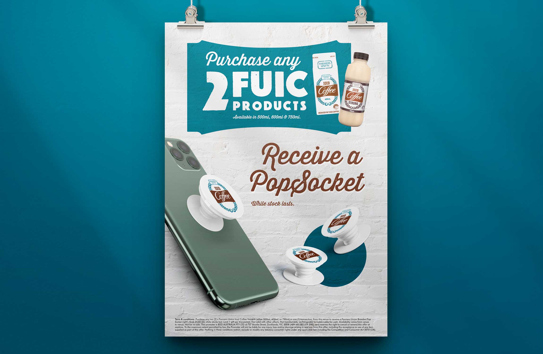 FUIC Farmers Union Hanging Poster