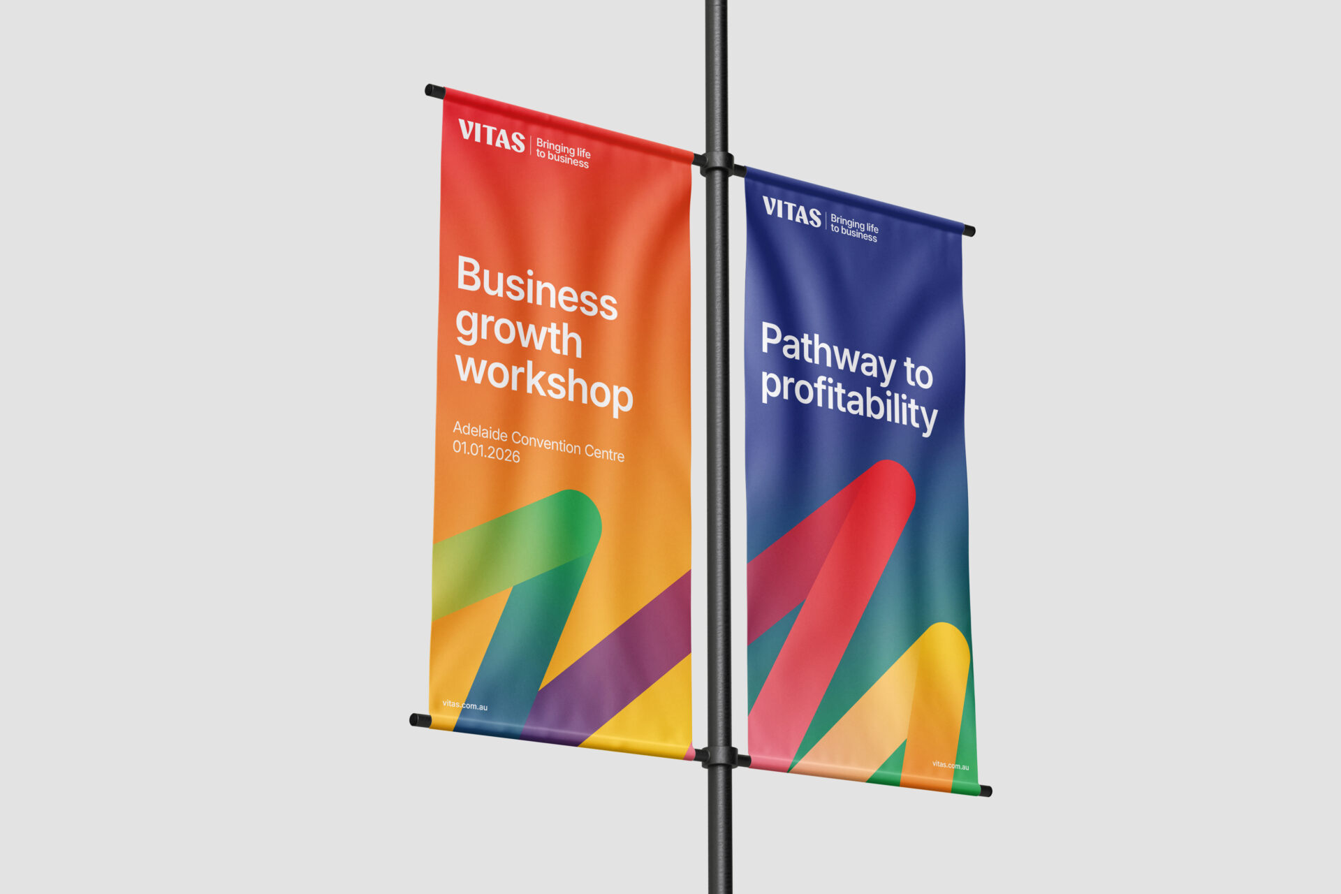 Vitas Advisory outdoor banner