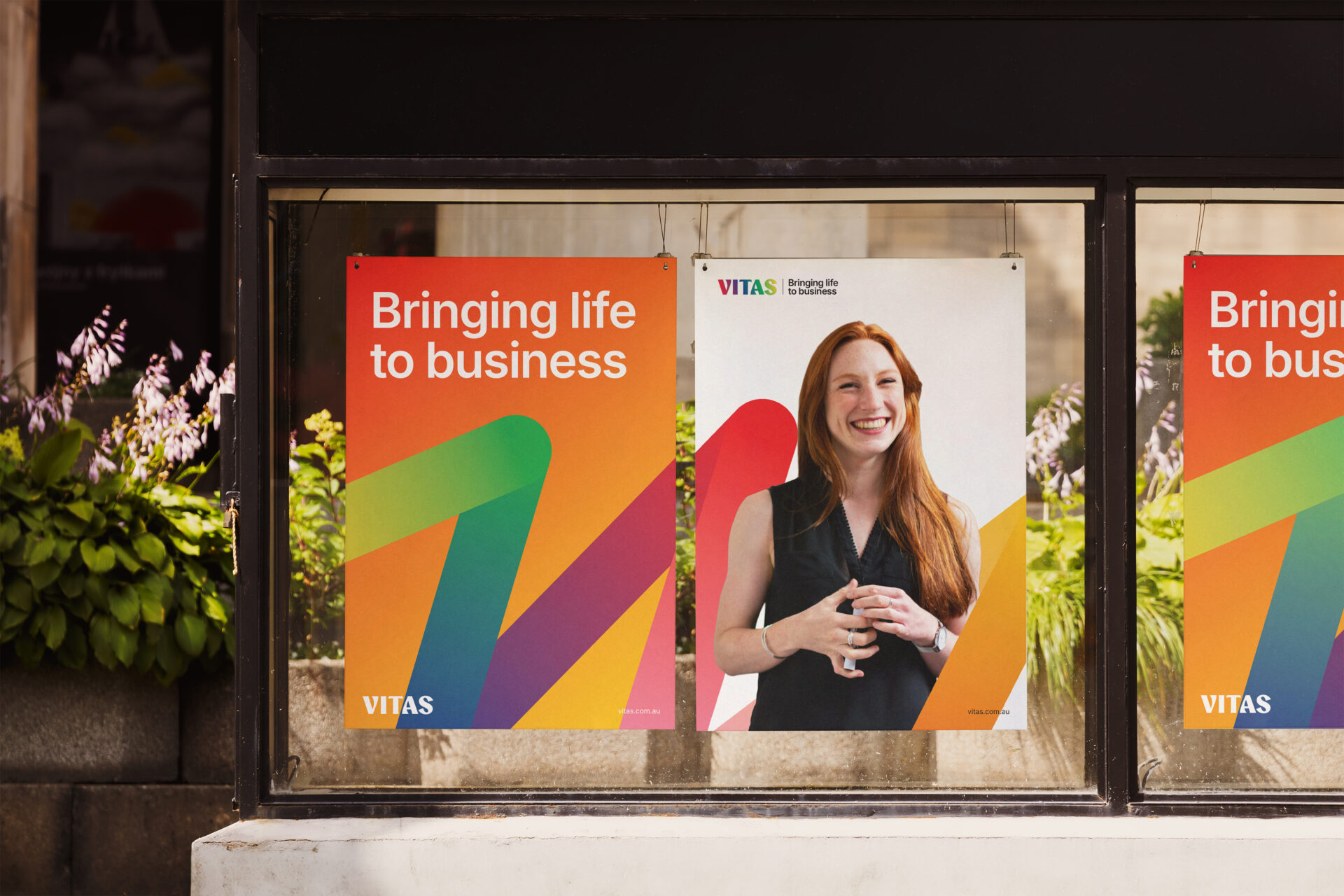 Vitas Advisory outdoor ads